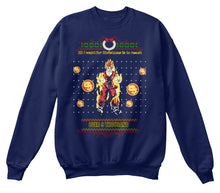 Dragonball Z Christmas sweaters